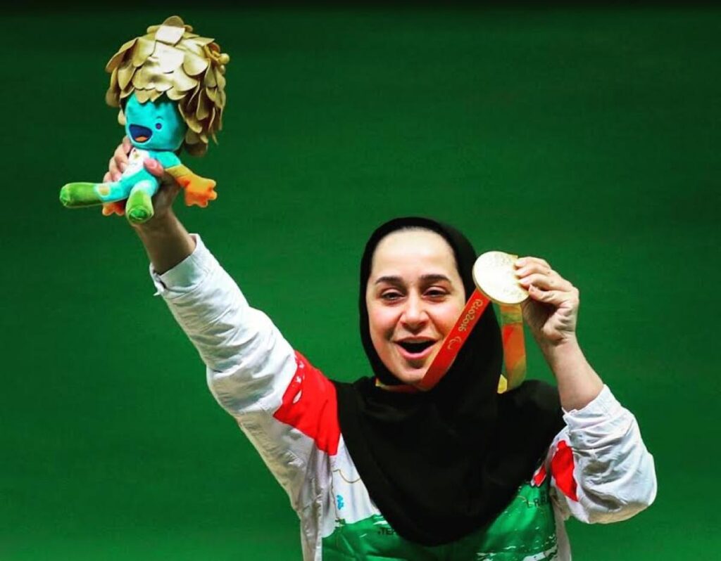 Iran's Paralympic Sareh Javanmardi