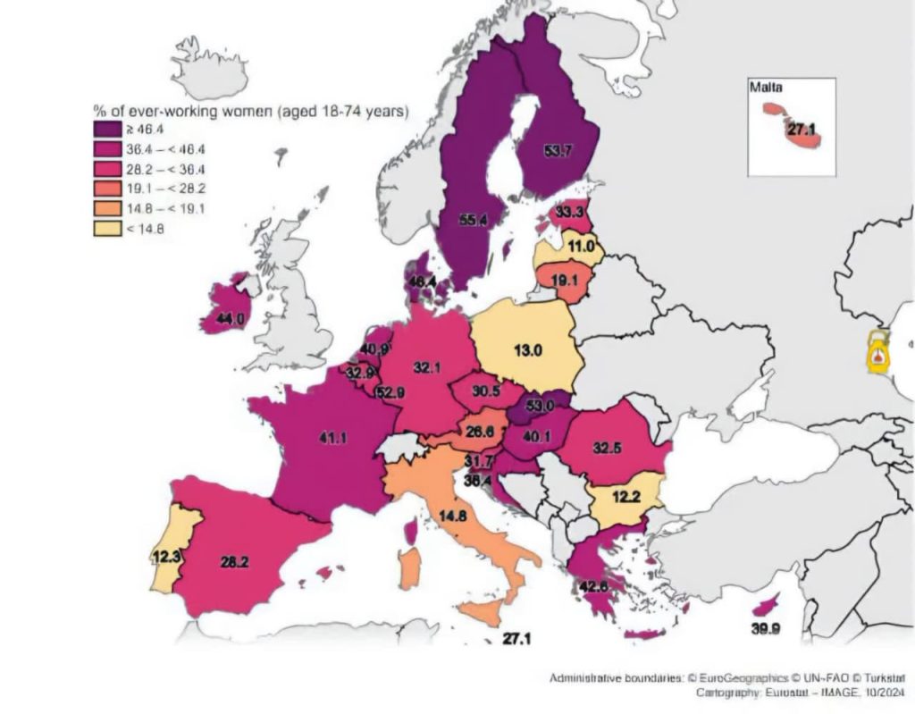 Women in Europe Face Harassment