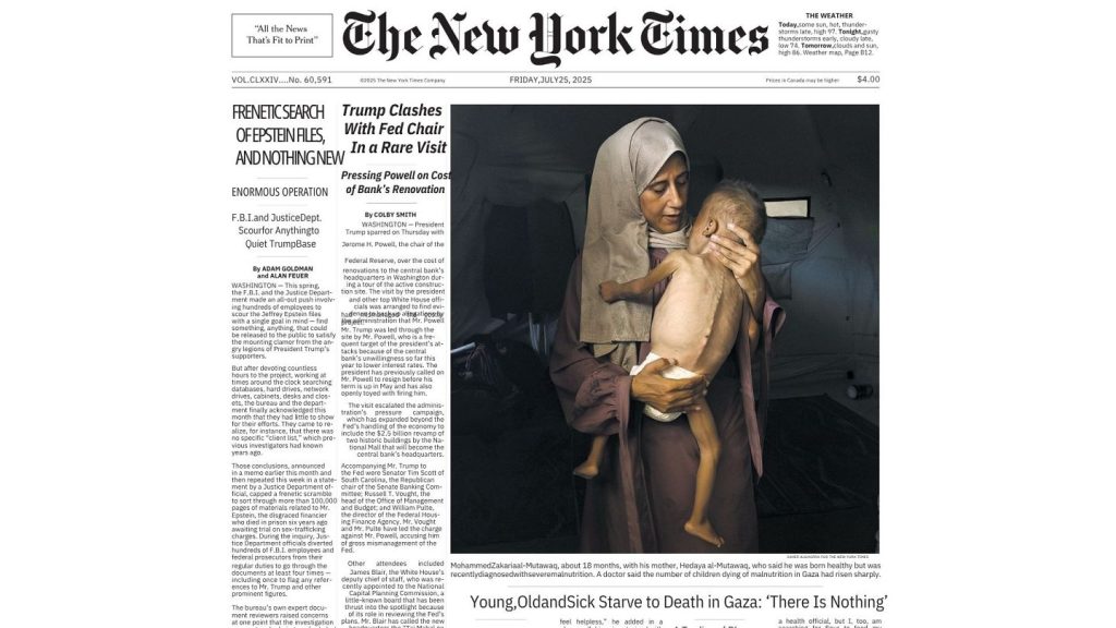 Gaza Child Photo Sparks